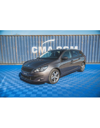 Diffusori minigonne Peugeot 308 SW Mk2  (Cod. M-PE-308-2F-SD1G)