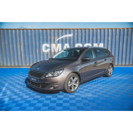 Diffusori minigonne Peugeot 308 SW Mk2  (Cod. M-PE-308-2F-SD1G)