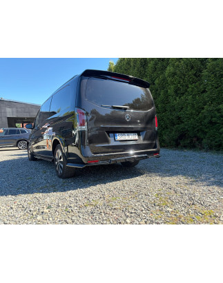 Splitter anteriore 2019-2024 in plastica ABS Mercedes Vito W447 (Cod. S-MW447-FD-01-A)