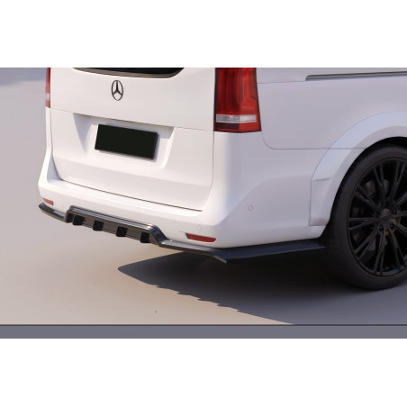 Diffusore posteriore 2019-2024 in plastica ABS Mercedes Vito W447 (Cod. S-MW447-RD-01-A)