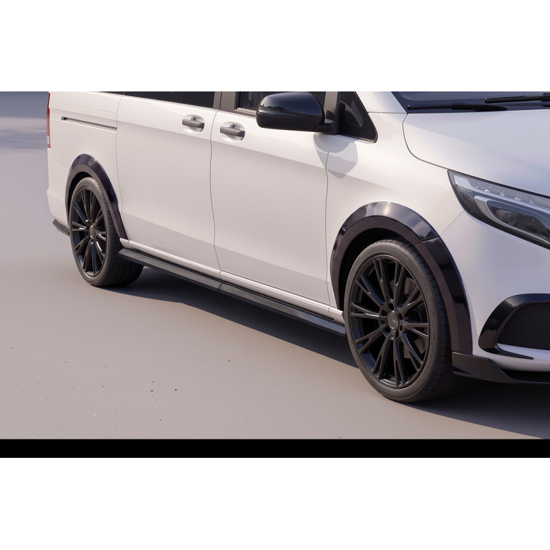 Allargamenti passaruota 2014+ in plastica ABS Mercedes Vito W447 (Cod. S-MW447-AE-01-A)