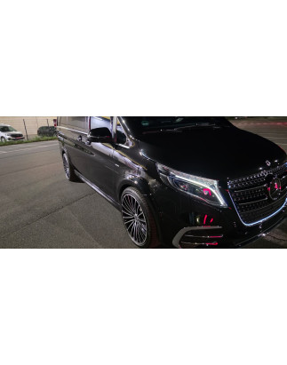 Allargamenti passaruota 2014+ in plastica ABS Mercedes Vito W447 (Cod. S-MW447-AE-01-A)