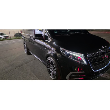 Allargamenti passaruota 2014+ in plastica ABS Mercedes Vito W447 (Cod. S-MW447-AE-01-A)