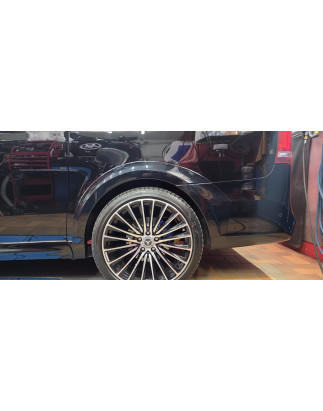 Allargamenti passaruota 2014+ in plastica ABS Mercedes Vito W447 (Cod. S-MW447-AE-01-A)