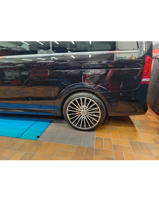 Allargamenti passaruota 2014+ in plastica ABS Mercedes Vito W447 (Cod. S-MW447-AE-01-A)