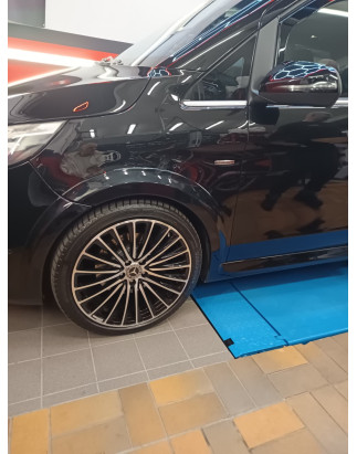 Allargamenti passaruota 2014+ in plastica ABS Mercedes Vito W447 (Cod. S-MW447-AE-01-A)