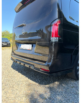 Flap e canard anteriori 2019-2024 in plastica ABS Mercedes Vito W447 (Cod. S-MW447-EB-01-A)