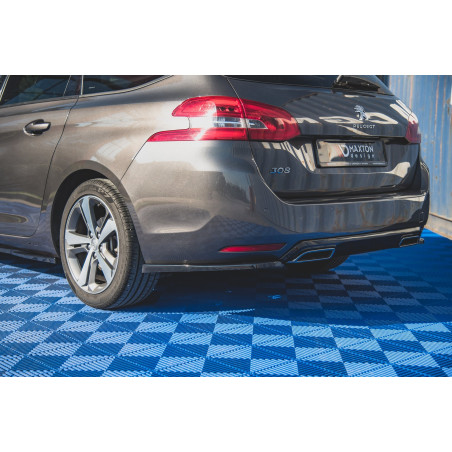 Splitters posteriori laterali Peugeot 308 SW Mk2  (Cod. M-PE-308-2F-SW-RSD1G)
