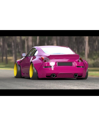 Minigonne laterali Nismo in plastica ABS Nissan 350Z (Cod. S-N350-S-01-A)