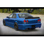Spoiler baule Ducktail berlina in plastica ABS Nissan Skyline R34 (Cod. S-NR34-SP-01-A)