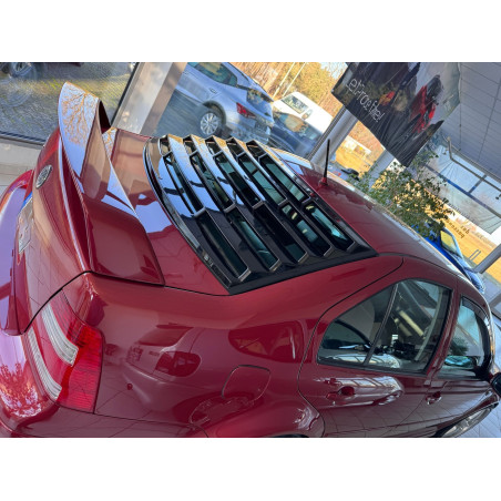 Louver lunotto in plastica ABS Volkswagen Bora 1J (Cod. S-VWBR-WL-01-A)