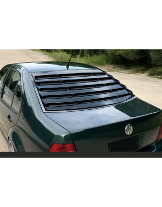 Louver lunotto in plastica ABS Volkswagen Bora 1J (Cod. S-VWBR-WL-01-A)
