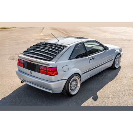 Louver lunotto in plastica ABS Volkswagen Corrado (Cod. S-VCR-WL-01-A)