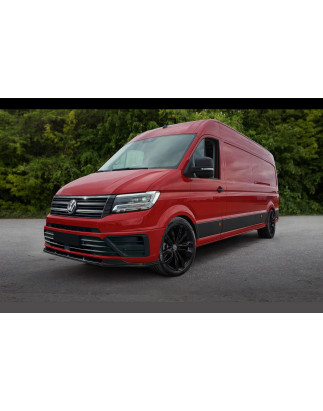 Spoiler sottoparaurti anteriore in plastica ABS Volkswagen Crafter II (Cod. S-VWCR-FSP-01-A)