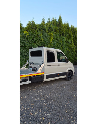 Spoiler tetto in plastica ABS Volkswagen Crafter II (Cod. S-VWCR-SP-01-A)