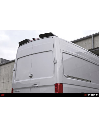 Spoiler tetto in plastica ABS Volkswagen Crafter II (Cod. S-VWCR-SP-01-A)
