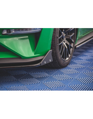 SPLITTER ANTERIORE V.1 + Flaps Ford Mustang GT Mk6 Facelift (Cod. M-FO-MU-6F-GT-FD1G+FSF)