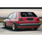Louver lunotto in plastica ABS Volkswagen Golf 2 (Cod. S-VGII-WL-01-A)