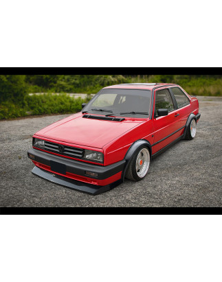 Allargamenti passaruota anteriori e posteriori in plastica ABS Volkswagen Golf 2 (Cod. S-VGII-AE-01-