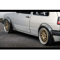 Allargamenti passaruota anteriori e posteriori in plastica ABS Volkswagen Golf 2 (Cod. S-VGII-AE-01-