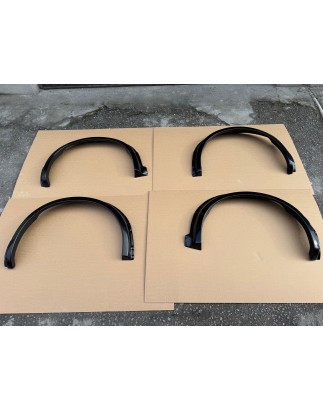 Allargamenti passaruota anteriori e posteriori in plastica ABS Volkswagen Golf 2 (Cod. S-VGII-AE-01-