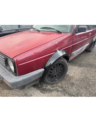 Allargamenti passaruota anteriori e posteriori in plastica ABS Volkswagen Golf 2 (Cod. S-VGII-AE-01-