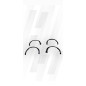 Splitter anteriore in plastica ABS Volkswagen Golf 2 (Cod. S-VGII-FSP-01-A)