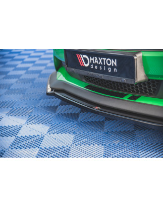 SPLITTER ANTERIORE V.2 + Flaps Ford Mustang GT Mk6 Facelift (Cod. M-FO-MU-6F-GT-FD2G+FSF)