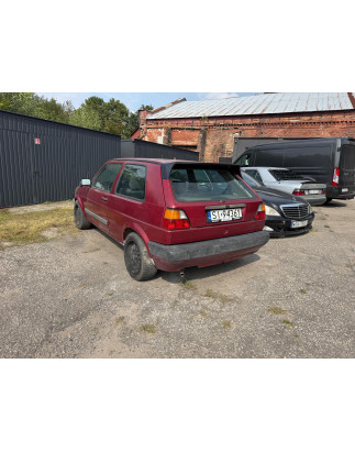 Spoiler baule in plastica ABS Volkswagen Golf 2 (Cod. S-VGII-SP-01-A)