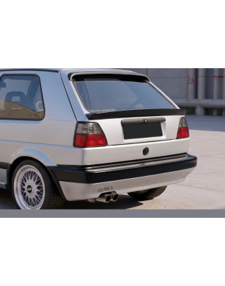 Spoiler baule in plastica ABS Volkswagen Golf 2 (Cod. S-VWGII-SP-02-A)