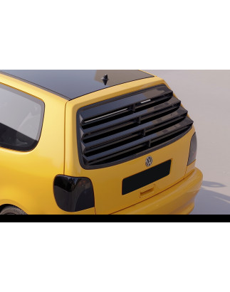 Louver lunotto in plastica ABS Volkswagen Polo 6N (Cod. S-VWP6N-WL-01-A)