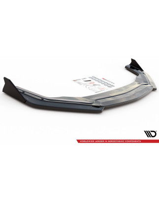 SPLITTER ANTERIORE V.2 + Flaps Ford Mustang GT Mk6 Facelift (Cod. M-FO-MU-6F-GT-FD2G+FSF)