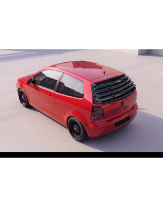 Louver lunotto in plastica ABS Volkswagen Polo 9N (Cod. S-VWP9N-WL-01-A)