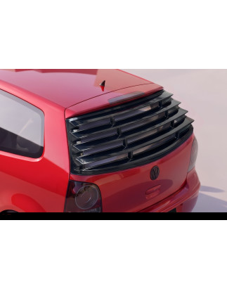 Louver lunotto in plastica ABS Volkswagen Polo 9N (Cod. S-VWP9N-WL-01-A)