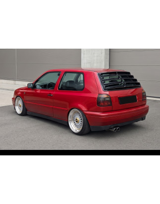 Louver lunotto in plastica ABS Volkswagen Golf III (1991–1998) (Cod. S-VGIII-WL-01-A)