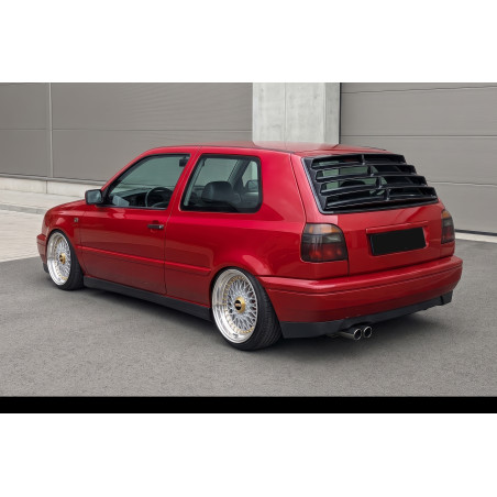 Louver lunotto in plastica ABS Volkswagen Golf III (1991–1998) (Cod. S-VGIII-WL-01-A)