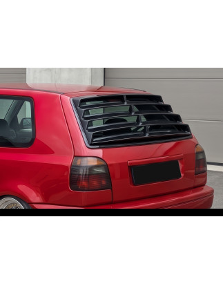 Louver lunotto in plastica ABS Volkswagen Golf III (1991–1998) (Cod. S-VGIII-WL-01-A)