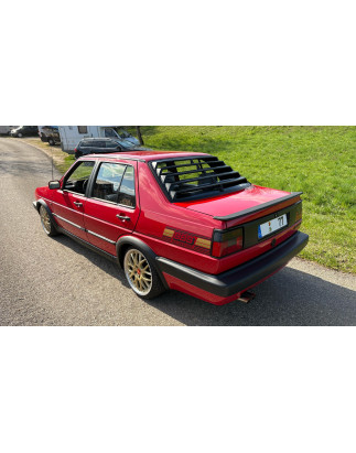 Louver lunotto in plastica ABS Volkswagen Jetta MK2 berlina (Cod. S-VWJET-WL-01-A)