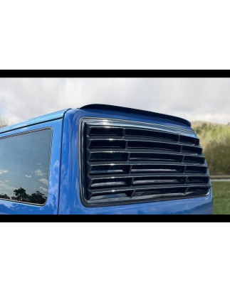 Louver lunotto in plastica ABS Volkswagen T4 (Cod. S-VWT4-WL-01-A)