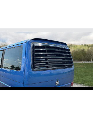 Louver lunotto in plastica ABS Volkswagen T4 (Cod. S-VWT4-WL-01-A)