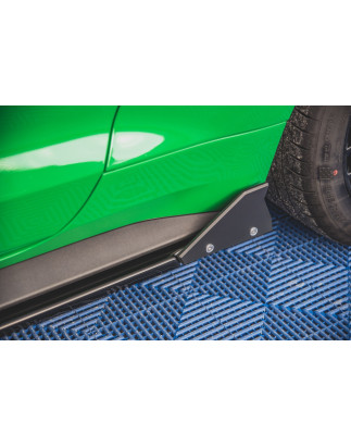 Diffusori minigonne + Flaps Ford Mustang GT Mk6 Facelift (Cod. M-FO-MU-6F-GT-SD1G+SF)