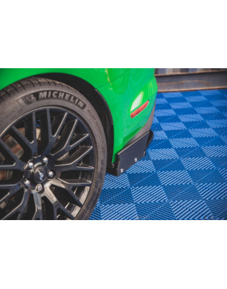 Splitters posteriori laterali V.1 + Flaps Ford Mustang GT Mk6 Facelift (Cod. M-FO-MU-6F-GT-RSD1G+RSF