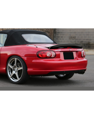 Spoiler baule Ducktail in plastica ABS Mazda MX-5 NB (Cod. S-MX5NB-SP-01-A)