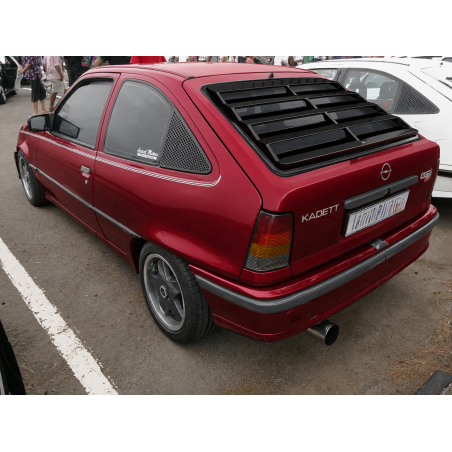 Louver lunotto in plastica ABS Opel Kadett E (Cod. S-OPKE-WL-01-A)