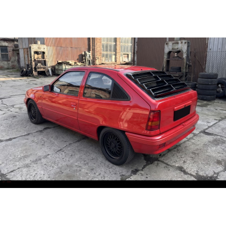 Louver lunotto in plastica ABS Opel Kadett E (Cod. S-OPKE-WL-01-A)
