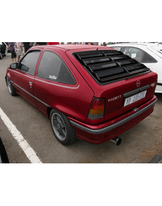 Louver lunotto in plastica ABS Opel Kadett E (Cod. S-OPKE-WL-01-A)