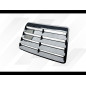 Louver lunotto in plastica ABS Opel Kadett E (Cod. S-OPKE-WL-01-A)