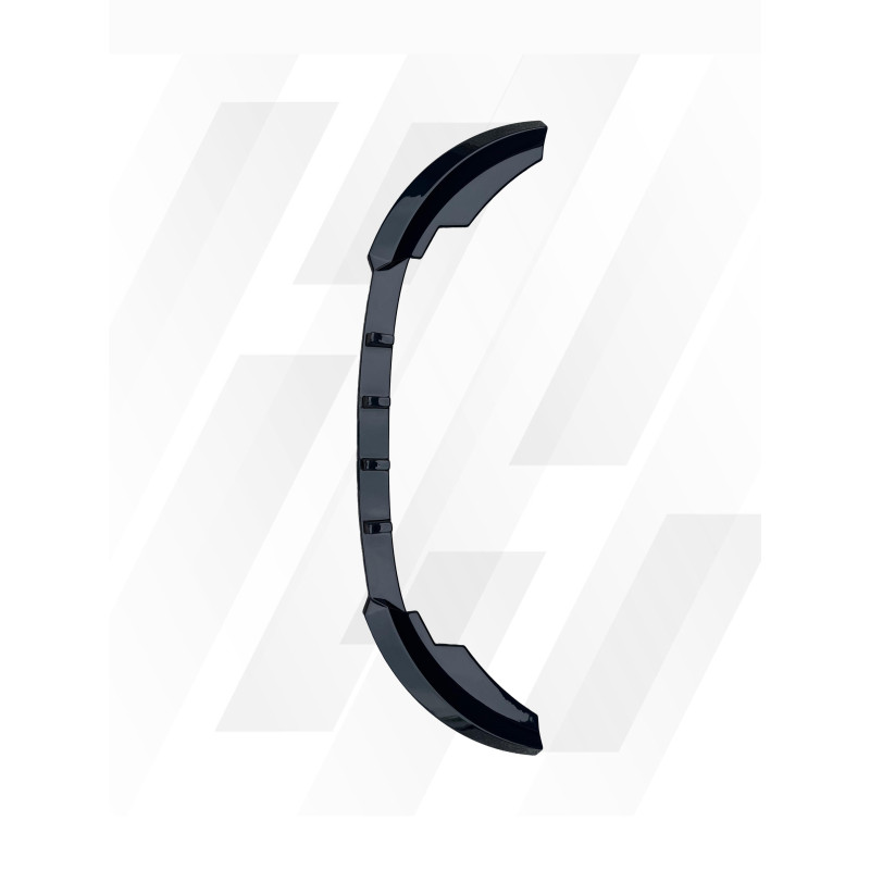 Spoiler sottoparaurti anteriore in plastica ABS Ford Fiesta MK7 (Cod. S-FFIMK7-FSP-01-A)