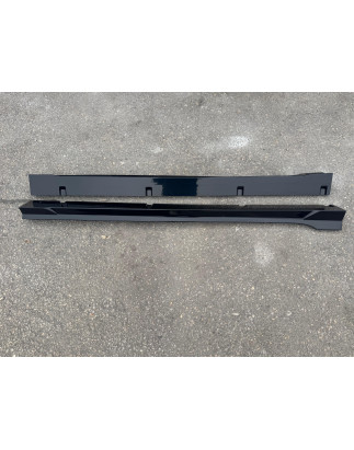 Spoiler sottoparaurti anteriore in plastica ABS Ford Fiesta MK7 (Cod. S-FFIMK7-FSP-01-A)