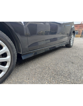 Spoiler sottoparaurti anteriore in plastica ABS Ford Fiesta MK7 (Cod. S-FFIMK7-FSP-01-A)